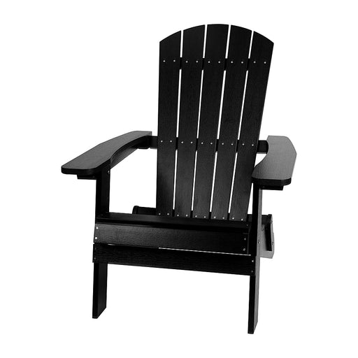 Alamont Home - Charlestown Adirondack Chair - Black