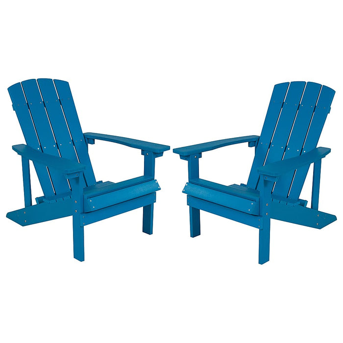 Alamont Home - Charlestown Adirondack Chair (set of 2) - Blue