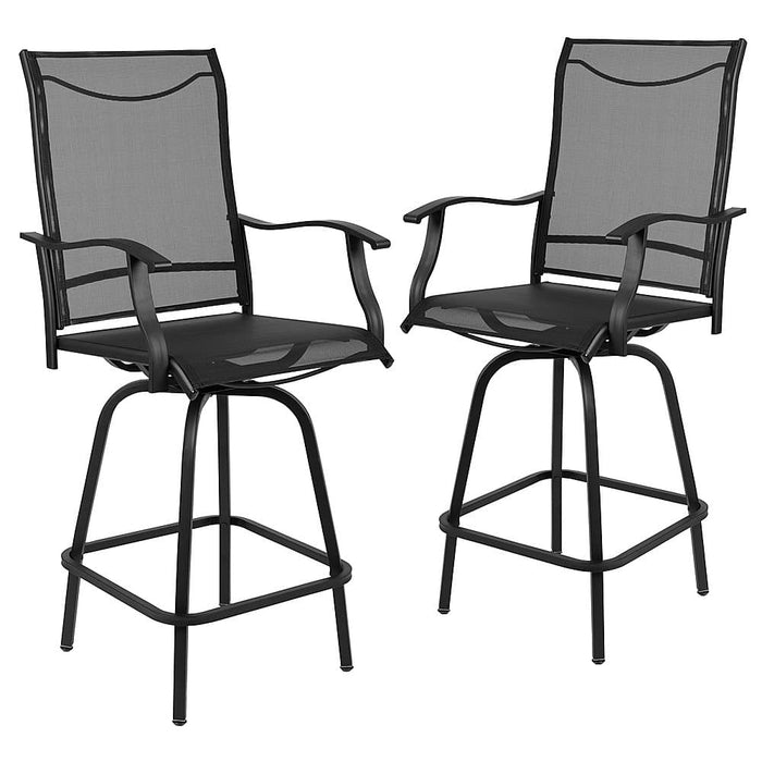 Alamont Home - Valerie Patio Chair (set of 2) - Black