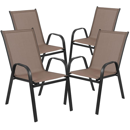 Alamont Home - Brazos Patio Chair (set of 4) - Brown