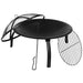 Alamont Home - Chelton Fire Pit - Black