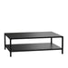 Alamont Home - Brock Contemporary Patio Coffee Table - Black