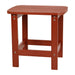 Alamont Home - Charlestown Classic Adirondack Side Table - Red