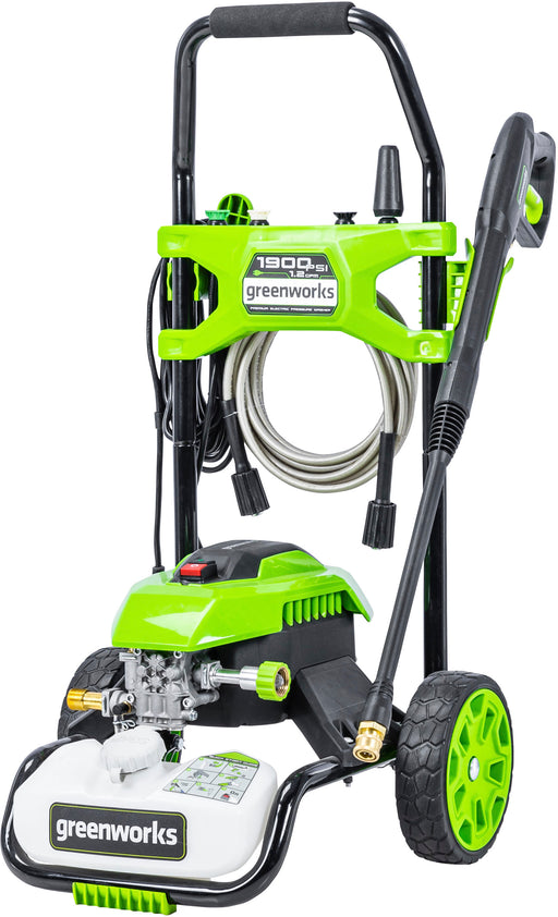 Greenworks - Electric Pressure Washer up to 1900 PSI at 1.2 GPM