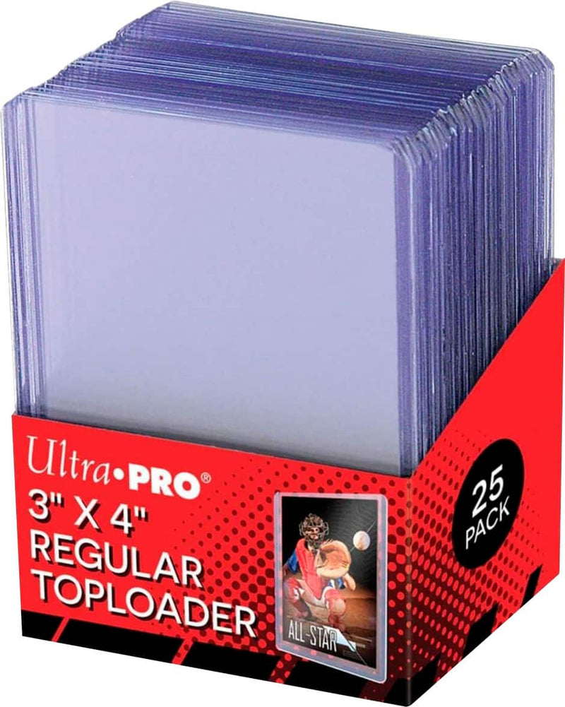Ultra PRO - 3" x 4" Clear Regular Toploader 25-Count Pack