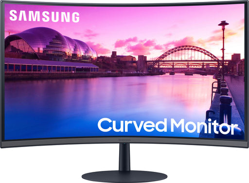 Samsung - 27" S39C series 1000R Curved FHD FreeSync Monitor (DisplayPort HDMI) - Black