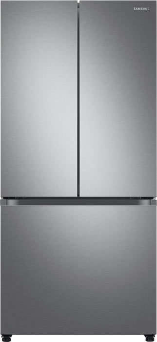 Samsung - 25 cu. ft. 3-Door French Door Smart Refrigerator with Beverage Center - Stainless Steel