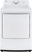 LG - 7.3 Cu. Ft. Smart Electric Dryer with Sensor Dry - White