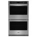 Maytag - 30" Built-In Electric Convection Double Wall Oven with Air Fry - Stainless Steel