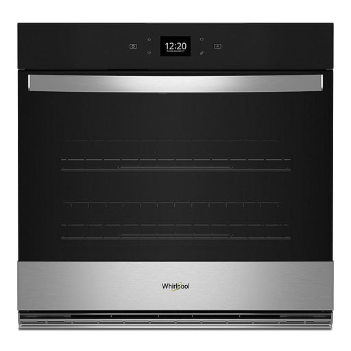 Whirlpool - 30" Built-In Single Electric Convection Wall Oven with WiFi - Stainless Steel