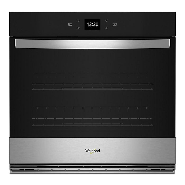 Whirlpool - 30" Built-In Single Electric Convection Wall Oven with WiFi - Stainless Steel