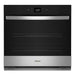 Whirlpool - 30" Built-In Single Electric Convection Wall Oven with WiFi - Stainless Steel