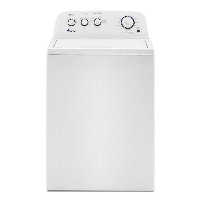 Amana - 3.8 Cu. Ft. High Efficiency Top Load Washer with with High-Efficiency Agitator - White