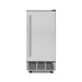 NewAir - 80-Lb. Built-In Clear Ice Maker with Fingerprint Resistant Door - Stainless Steel