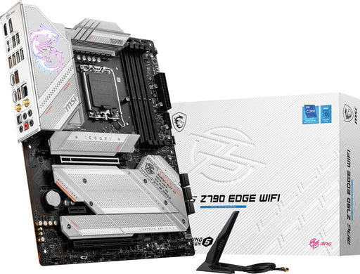 MSI - MPG Z790 EDGE WIFI (Socket LGA 1700) USB 3.2 Intel Motherboard - Black