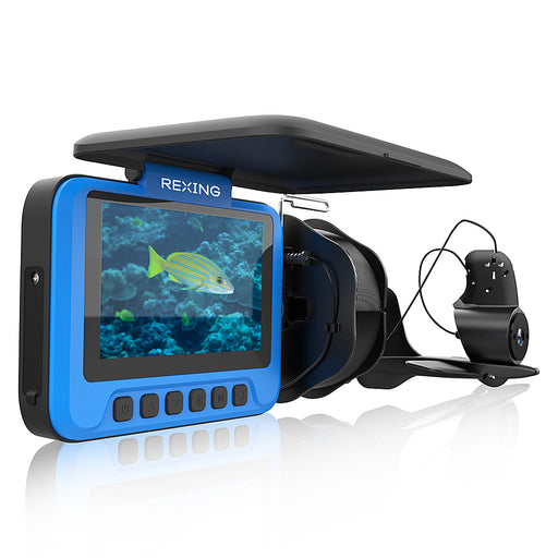 Rexing - FC1 Fish Finder with Winding Spool - Blue