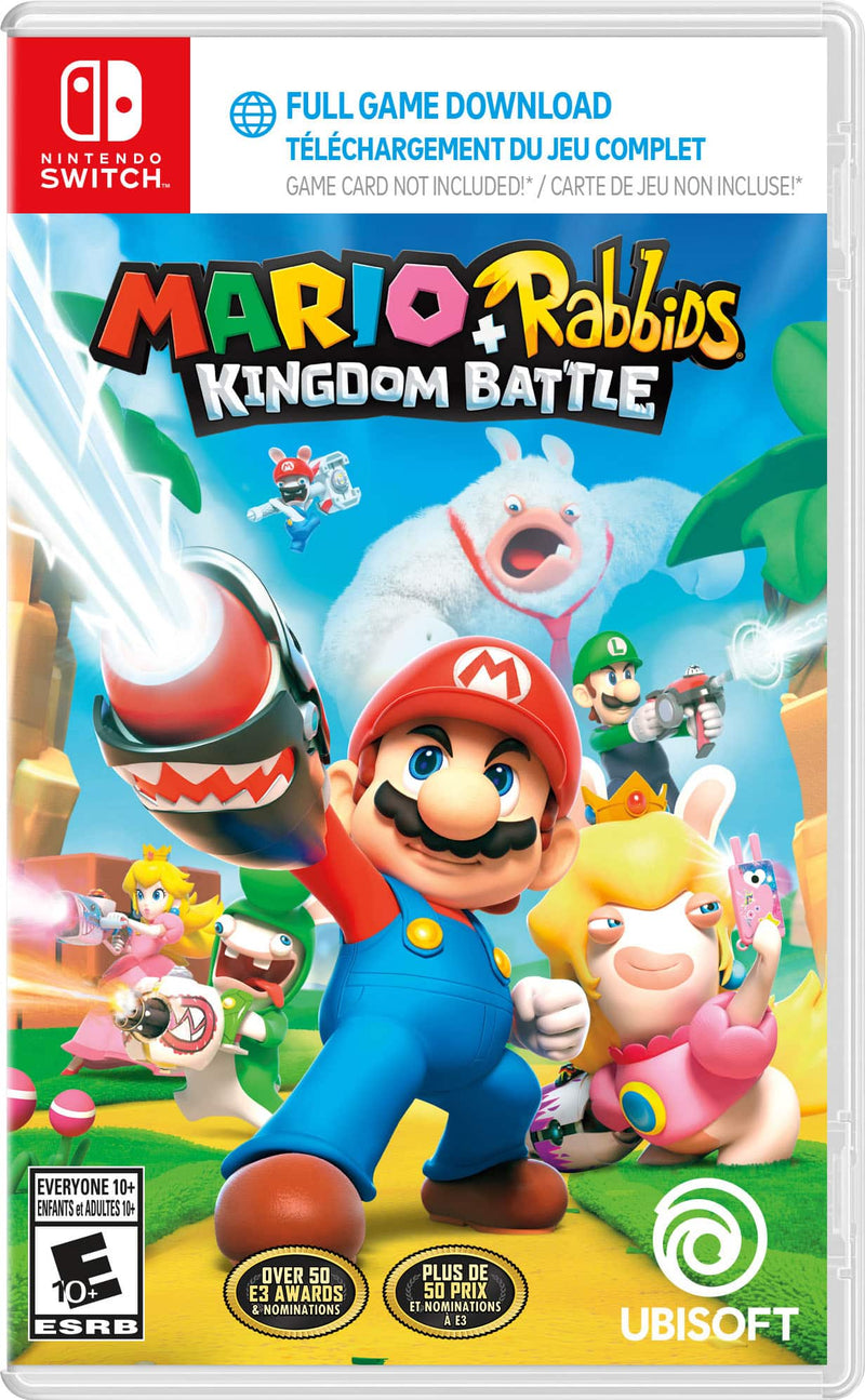 Mario + Rabbids Kingdom Battle (Code in Box) - Nintendo Switch  OLED Model Nintendo Switch Nintendo Switch Lite