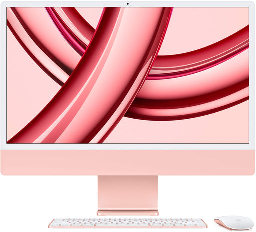 Apple - iMac 24" All-in-One - M3 chip - 8GB Memory - 256GB (Latest Model) - Pink