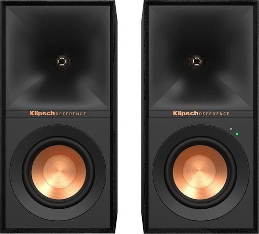 Klipsch - R-40PM Reference Series 4" 35W 2-Way Powered Speakers (Pair) - Black