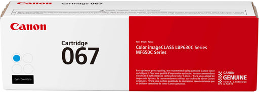 Canon - Toner 067 Standard Capacity Toner Cartridge - Cyan