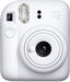 Fujifilm - Instax Mini 12 Instant Film Camera - White