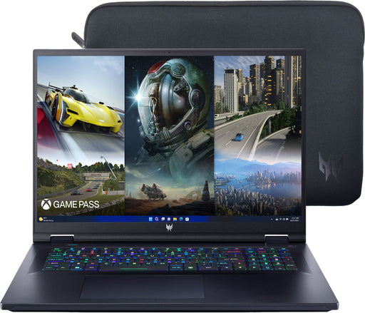 Acer - Predator Helios 18 Gaming Laptop - 18" 1920 x 1200 IPS 165Hz  Intel i7-13700HX  GeForce RTX 4060 - 16GB DDR5  1TB SSD - Abyssal Black