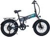 GoTrax - Z4 PRO Foldable Ebike w/ up to 50mi Max Operating Range and 28 mph Max Speed - Black