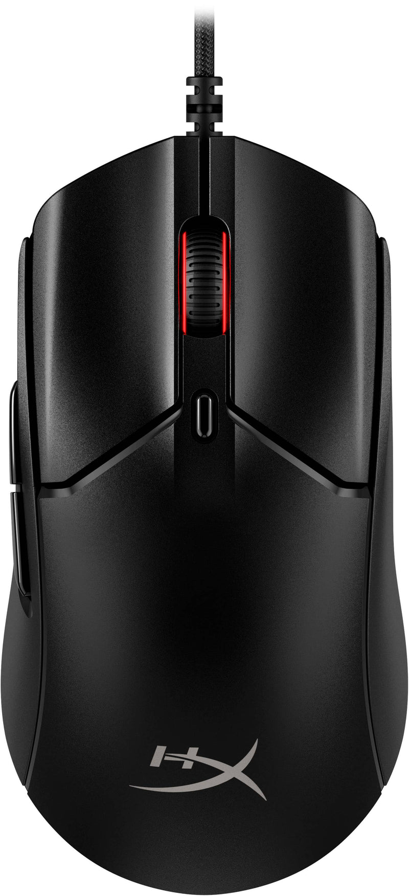 HyperX - Pulsefire Haste 2 Lightweight Wired Optical Gaming Mouse with RGB Lighting - Wired - Black