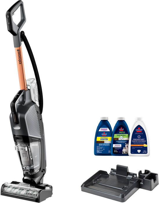 BISSELL - Crosswave Hydrosteam Corded Wet Dry Vac - Titanium/Cooper Harbor