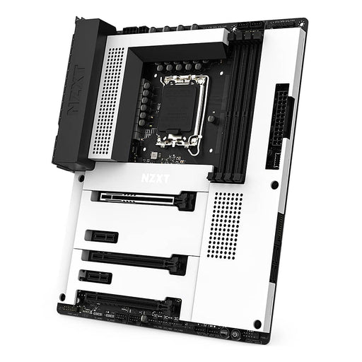 NZXT - Z790 (Socket LGA 1700) Intel Z790 ATX DDR5 Wi-Fi 6E Motherboard - White