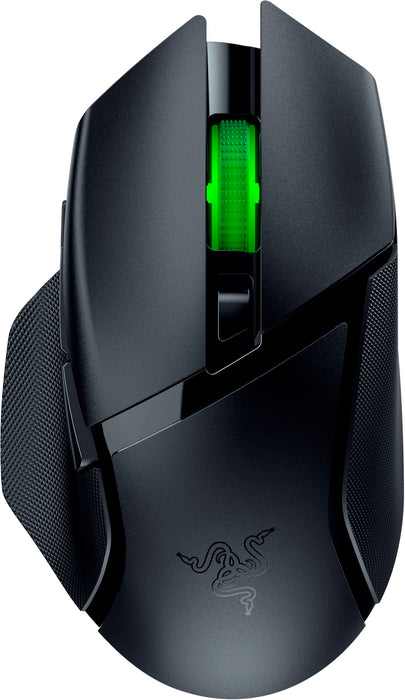 Razer - Basilisk V3 X HyperSpeed Customizable Wireless Gaming Mouse - Black