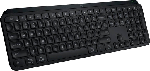 Logitech - MX Keys S Universal Full-size Wireless Scissor Keyboard for PC and Mac with Backlit keys - Black