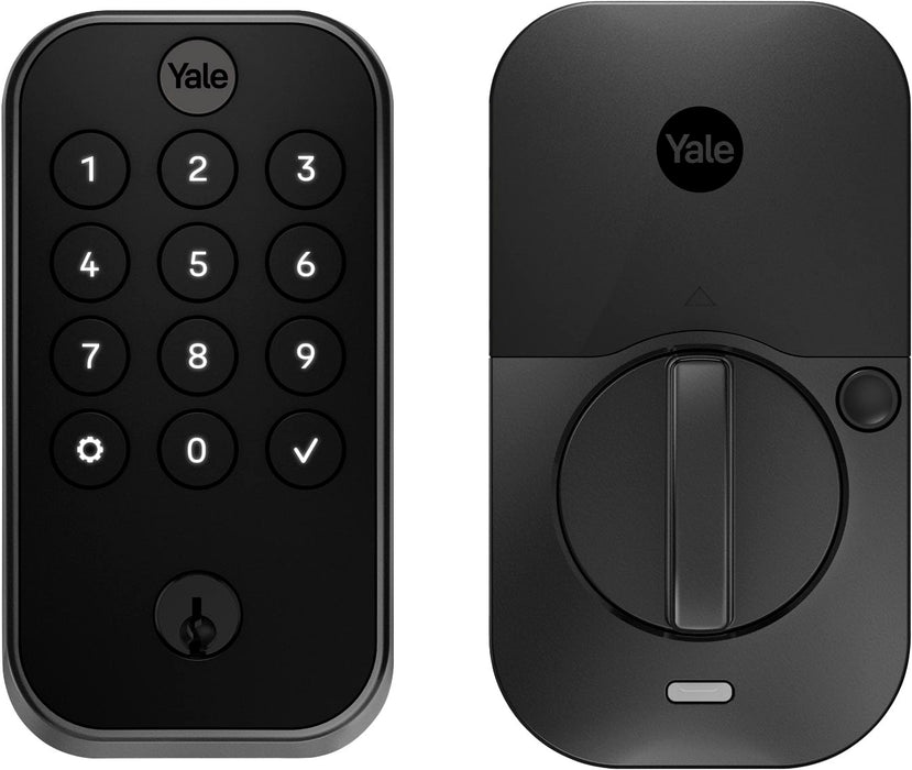 Yale Assure Lock 2 YRD410-WF1-BSP - door lock - black suede