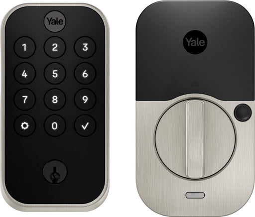 Yale Assure YRD410-WF1-619 - door lock - satin nickel