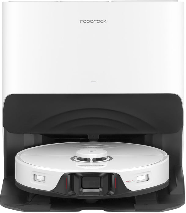 Roborock - S8 Pro Ultra-WHT Wi-Fi Connected Robot Vacuum  Mop w Ultra Dock - White