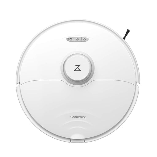 Roborock - S8-WHT Wi-Fi Connected Robot Vacuum  Mop with DuoRoller Brush  6000 Pa Suction Power - White