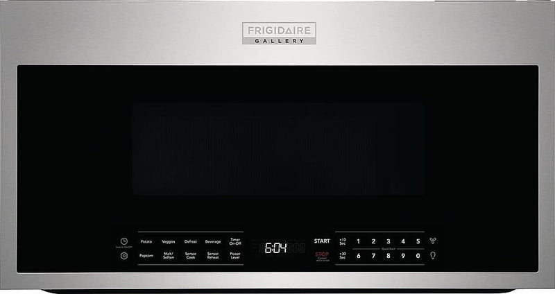 Frigidaire - Gallery 1.9 Cu. Ft. Over-The-Range Microwave with Sensor Cooking - Stainless Steel