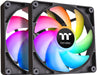 Thermaltake - CT 120 ARGB Sync 120mm Cooling Fan with Daisy-Chain Design (2-Pack) - Black