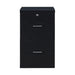 OSP Home Furnishings - Alpine 2-Drawer Vertical File with Lockdowel Fastening System - Black