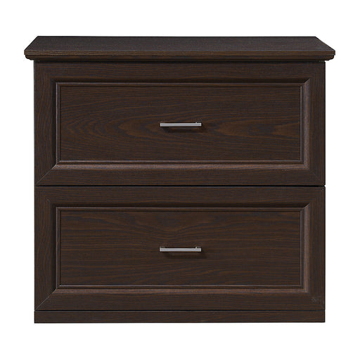 OSP Home Furnishings - Jefferson 2-Drawer Lateral File with Lockdowel Fastening System - Espresso