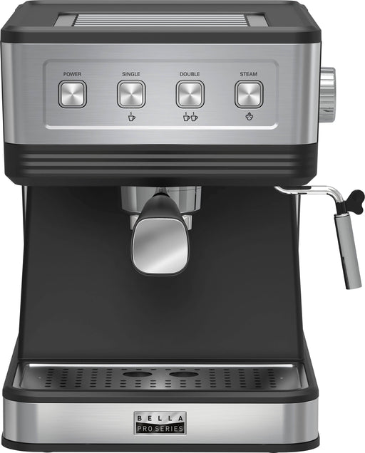 bella PRO - Barista Elite Espresso Station with 20 Bars of High Pressure - Black