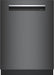 Bosch - 800 Series 24" Top Control Smart Built-In Stainless Steel Tub Dishwasher with 3rd Rack 42dBA - Black Stainless Steel