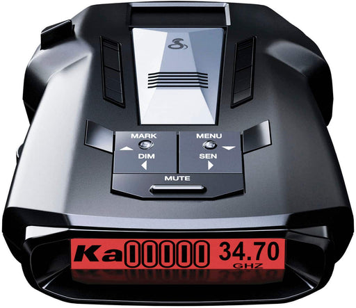 Cobra - RAD 700i Radar Detector works with Apple CarPlay/Android Auto - Black