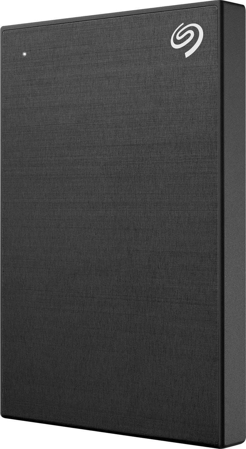 Seagate - One Touch with Password 2TB External USB 3.0 Portable Hard Drive with Rescue Data Recovery Services - Black