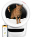 Whisker - Litter-Robot 4 WiFi-Enabled Covered Automatic Self-Cleaning Cat Litter Box with Step - White