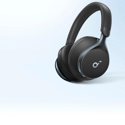 Soundcore - by Anker Space One Wireless Adaptive Noise Cancelling Over-the-Ear Headphones - Black