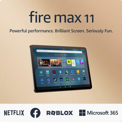 Amazon - Fire Max 11 tablet vivid 11" display octa-core processor 4 GB RAM