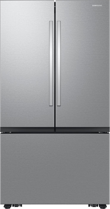 Samsung - 32 cu. ft. 3-Door French Door Smart Refrigerator with Dual Auto Ice Maker - Stainless Steel