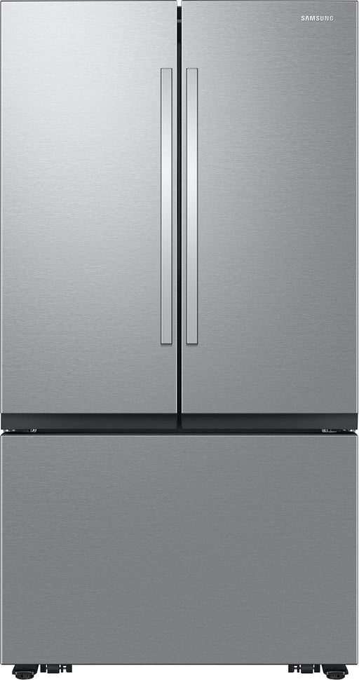 Samsung - 32 cu. ft. 3-Door French Door Smart Refrigerator with Dual Auto Ice Maker - Stainless Steel