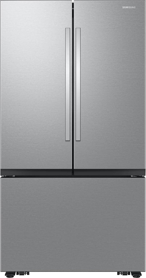 Samsung - 32 cu. ft. 3-Door French Door Smart Refrigerator with Dual Auto Ice Maker - Fingerprint Resistant Stainless Steel